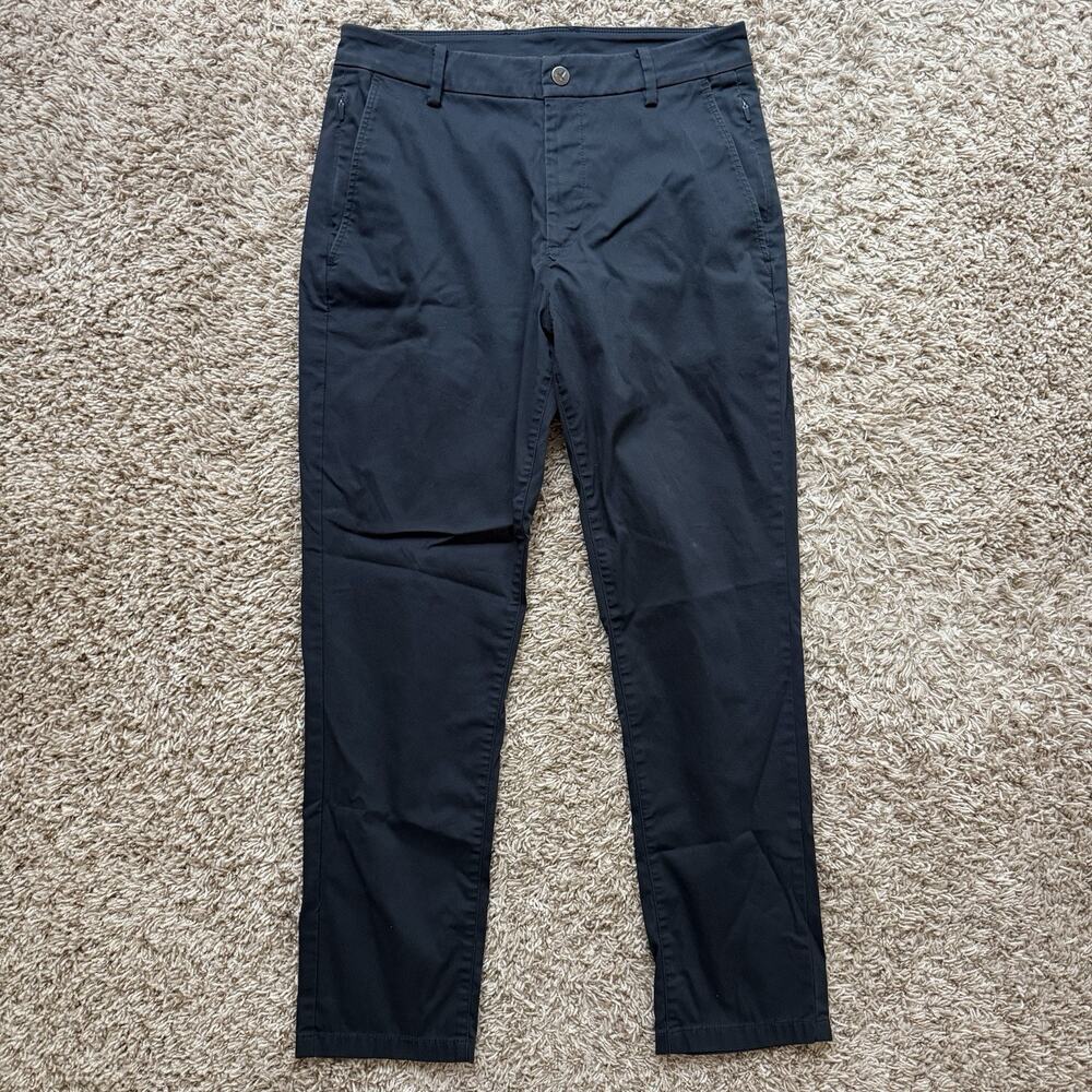 Birddogs Boomstick Athletic Chino Pants Performance Stretch Golf Navy Size 30x28